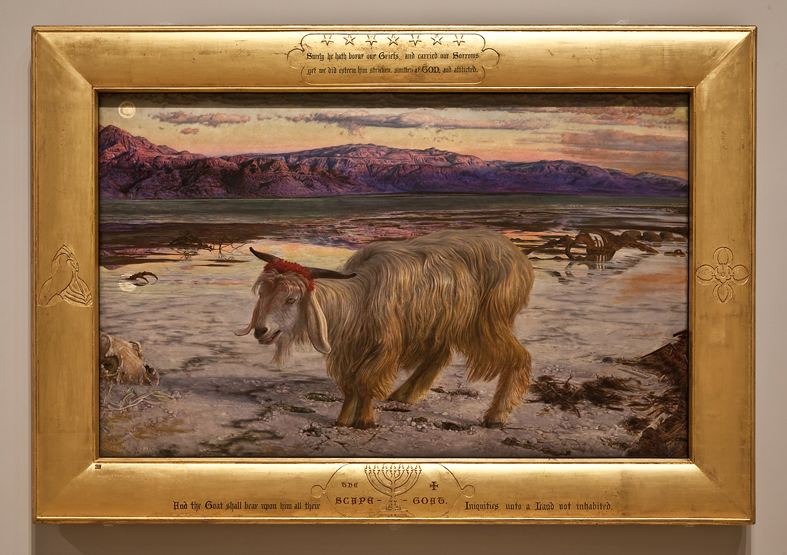 787x555 More Pre Raphaelite The Frame Blog - The Scapegoat Painting