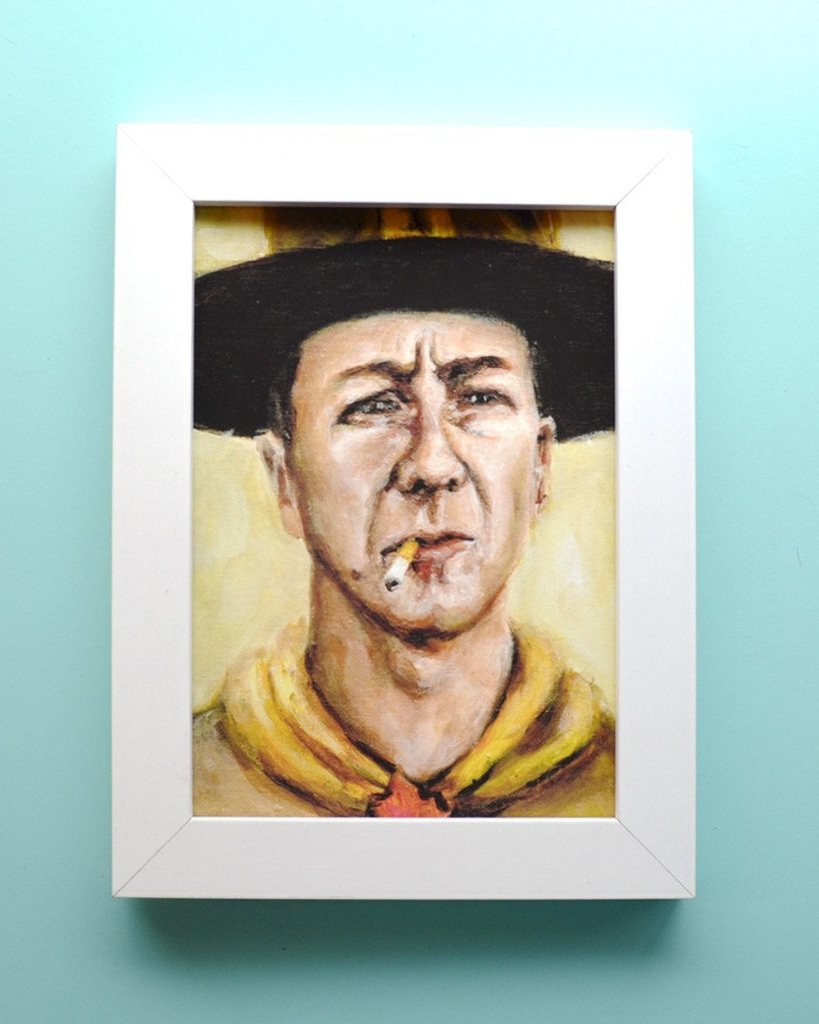 819x1024 Scout Master Ward - The Scoutmaster Painting