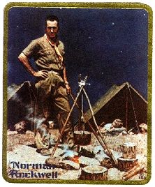 222x268 The 252 Best Norman Rockwell Images On Norman Rockwell - The Scoutmaster Painting