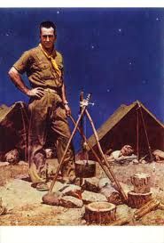185x273 The Scoutmaster Norman Rockwell, 1956 Hey I Remember That - The Scoutmaster Painting