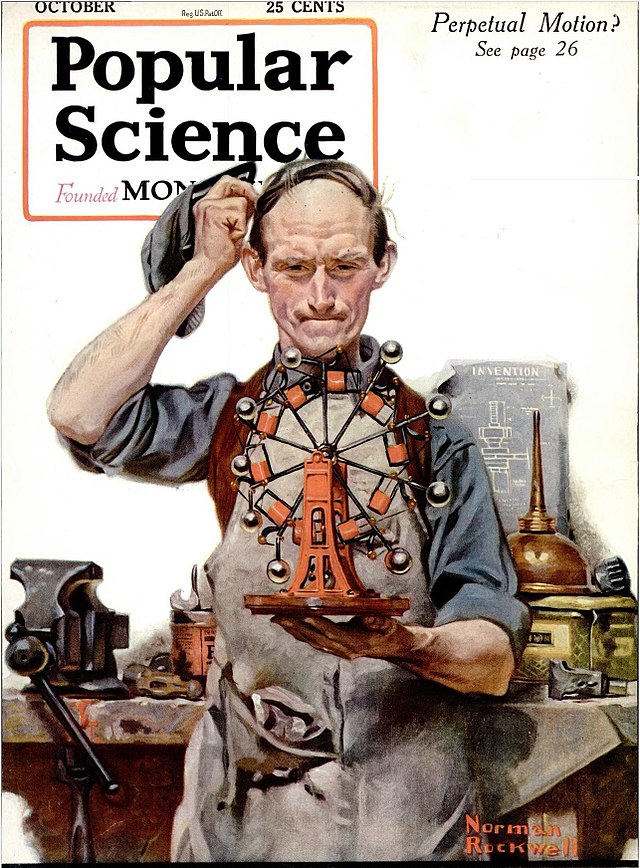 640x868 Norman Rockwell - The Scoutmaster Painting