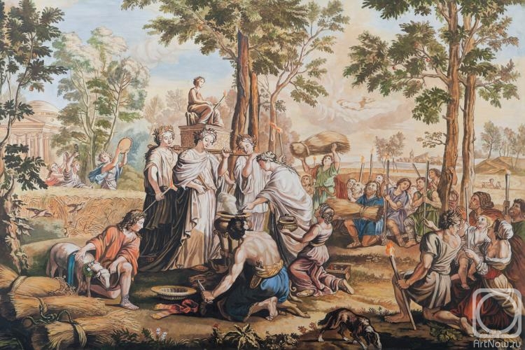 750x500 Painting Copy Of Painting Summer From Series - The Seasons Painting