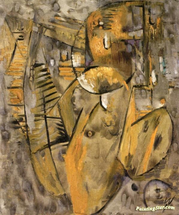 597x720 The Fan Of The Seasons Artwork By Wolfgang Paalen Oil Painting - The Seasons Painting