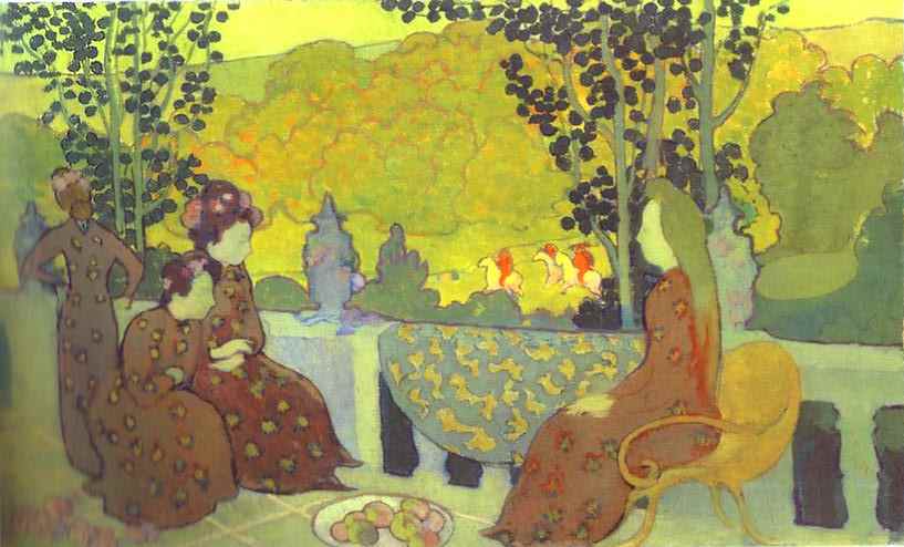 817x494 The Seasons Series September Painting Maurice Denis Oil Paintings - The Seasons Painting