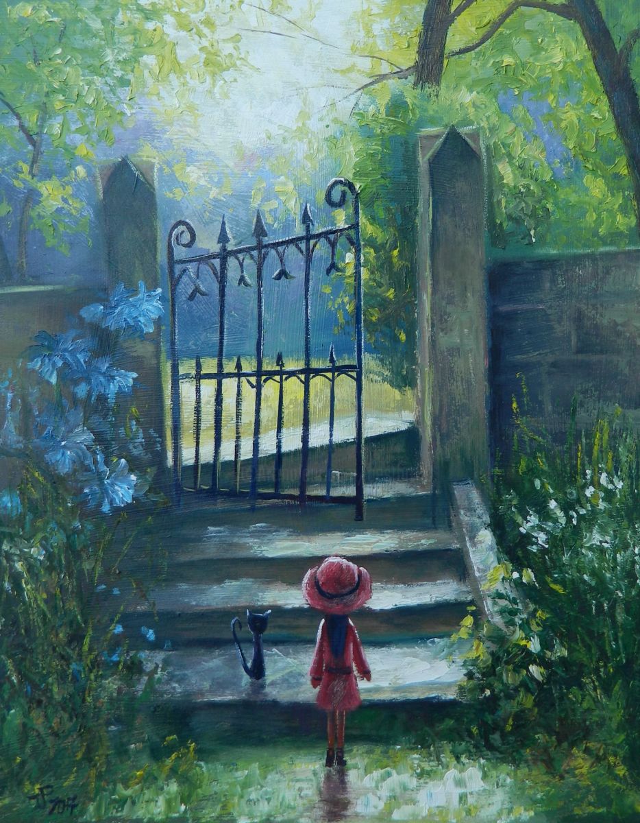 934x1200 Secret Garden Petr) - The Secret Garden Painting