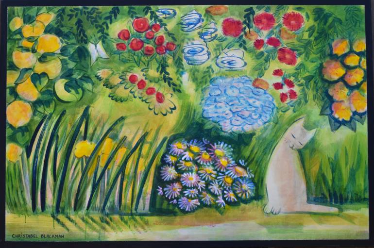 770x511 Saatchi Art The Secret Garden Painting By Christabel Blackman - The Secret Garden Painting