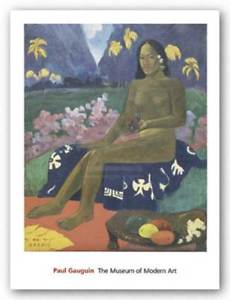 230x300 The Seed Of Areoi Paul Gauguin Art Print 19x15 Ebay - The Seed Of Areoi Painting