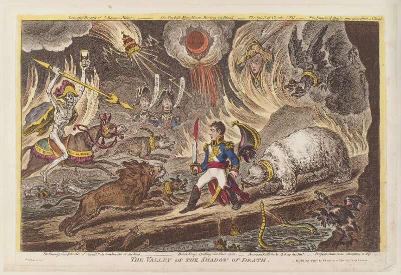 800x550 Npg D12912 Bonaparte ('The Valley Of The Shadow Of Death - The Shadow Of Death Painting