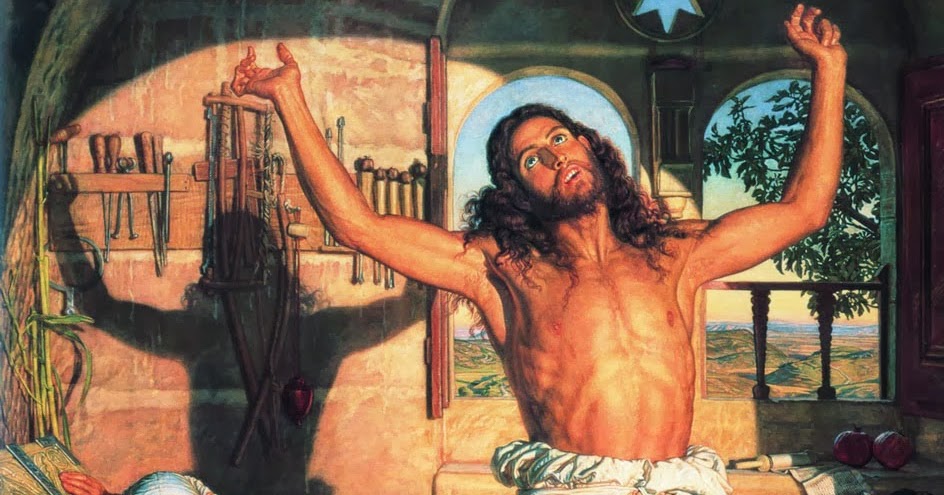 944x495 Patrick Comerford Art For Lent (16) - The Shadow Of Death Painting