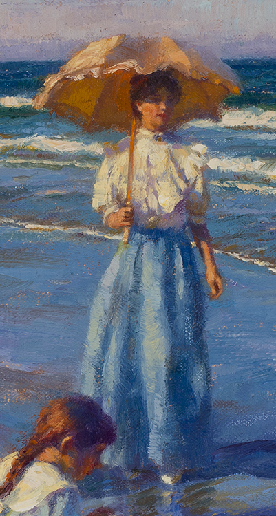 401x750 Shell Seekers - The Shell Seekers Painting