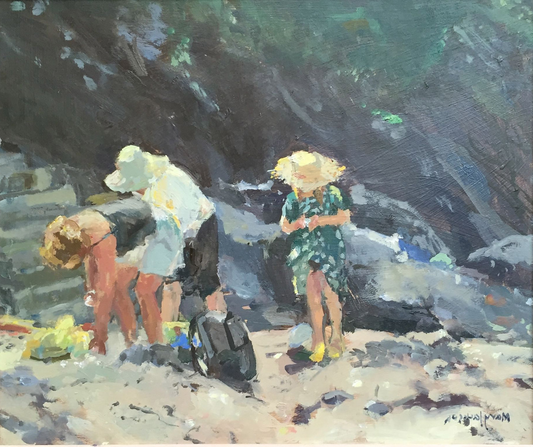 1700x1426 The Shell Seekers Painting The Shell Seekers New English Art - The Shell Seekers Painting