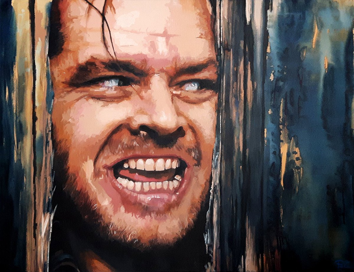 1200x922 Pete Humphreys On Twitter My Latest Painting Is The Incredible - The Shining Painting