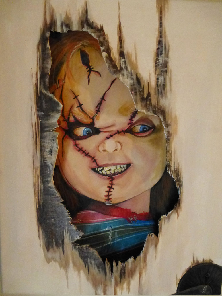 774x1032 The Shining Chucky By Cawoohh21 - The Shining Painting