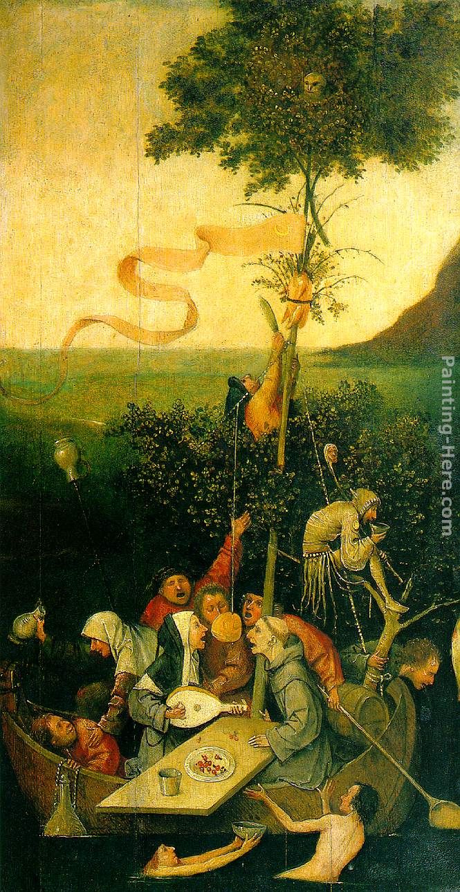 665x1290 Hieronymus Bosch The Ship Of Fools Painting Anysize 50% Off - The Ship Of Fools Painting