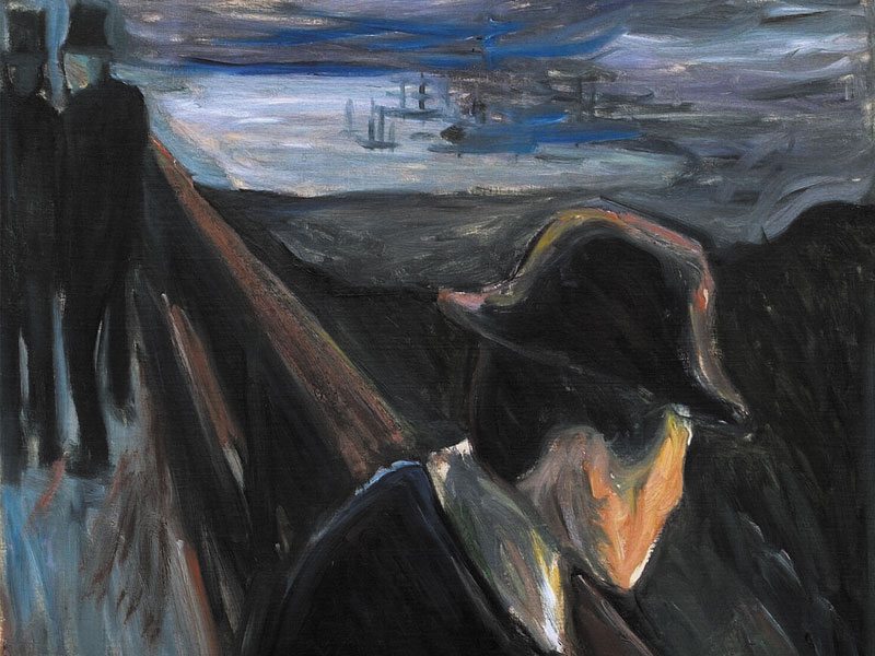 800x600 Scream And Shout Edvard Munch - The Shout Painting