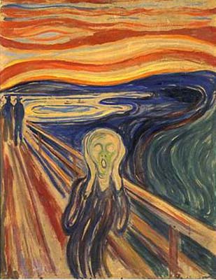 309x400 The Scream - The Shout Painting