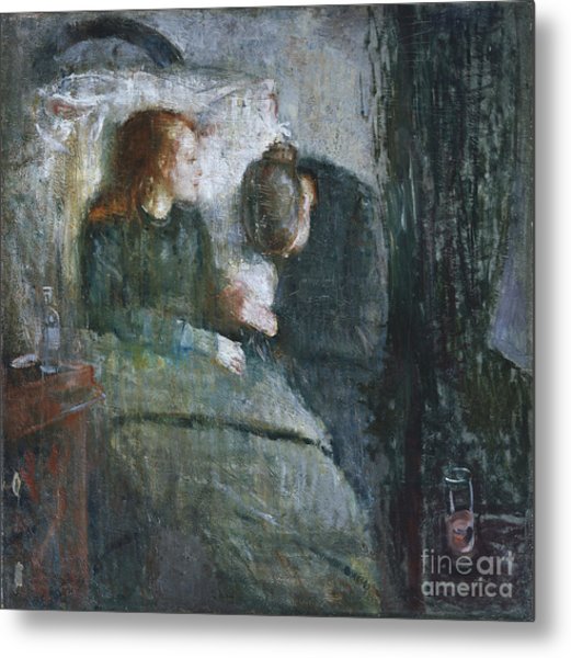 521x600 The Sick Child Painting By Edvard Munch - The Sick Child Painting