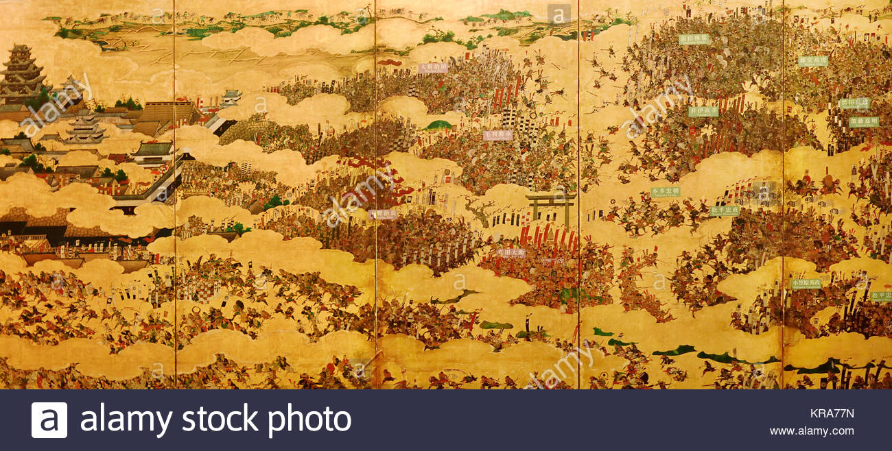 The Siege Of Osaka Castle Painting at Explore collection of The Siege Of