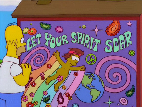 575x433 Image - The Simpsons Painting