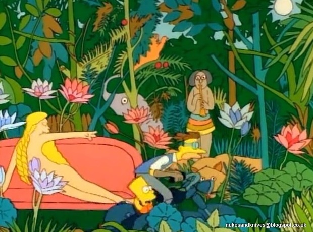 620x460 Nukes And Artistic Beauty In The Simpsons - The Simpsons Painting