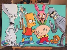 225x169 Simpson Simpsons In Paintings Ebay - The Simpsons Painting