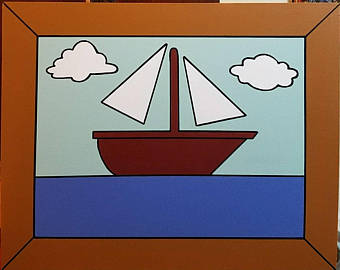 340x270 Simpsons Painting Etsy - The Simpsons Painting