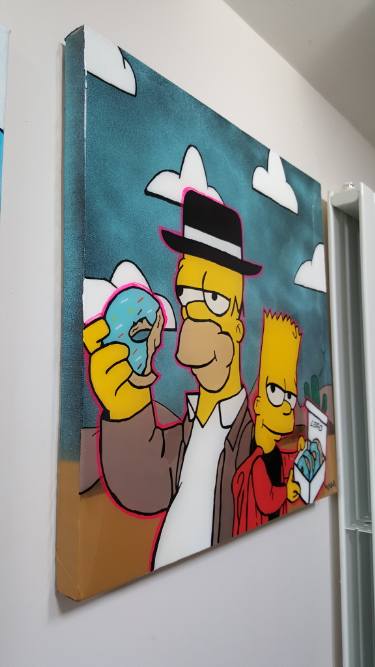 375x667 The Simpsons Paintings For Sale Saatchi Art - The Simpsons Painting