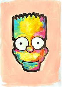 216x300 Bart Simpsons Paintings Fine Art America - The Simpsons Painting