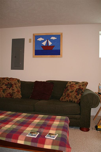 333x500 Decorating The House Need The Sail Boat Picture. - The Simpsons Sailboat Painting