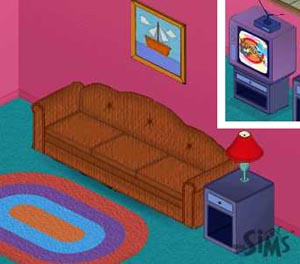 300x264 Objects For The Sims - The Simpsons Sailboat Painting