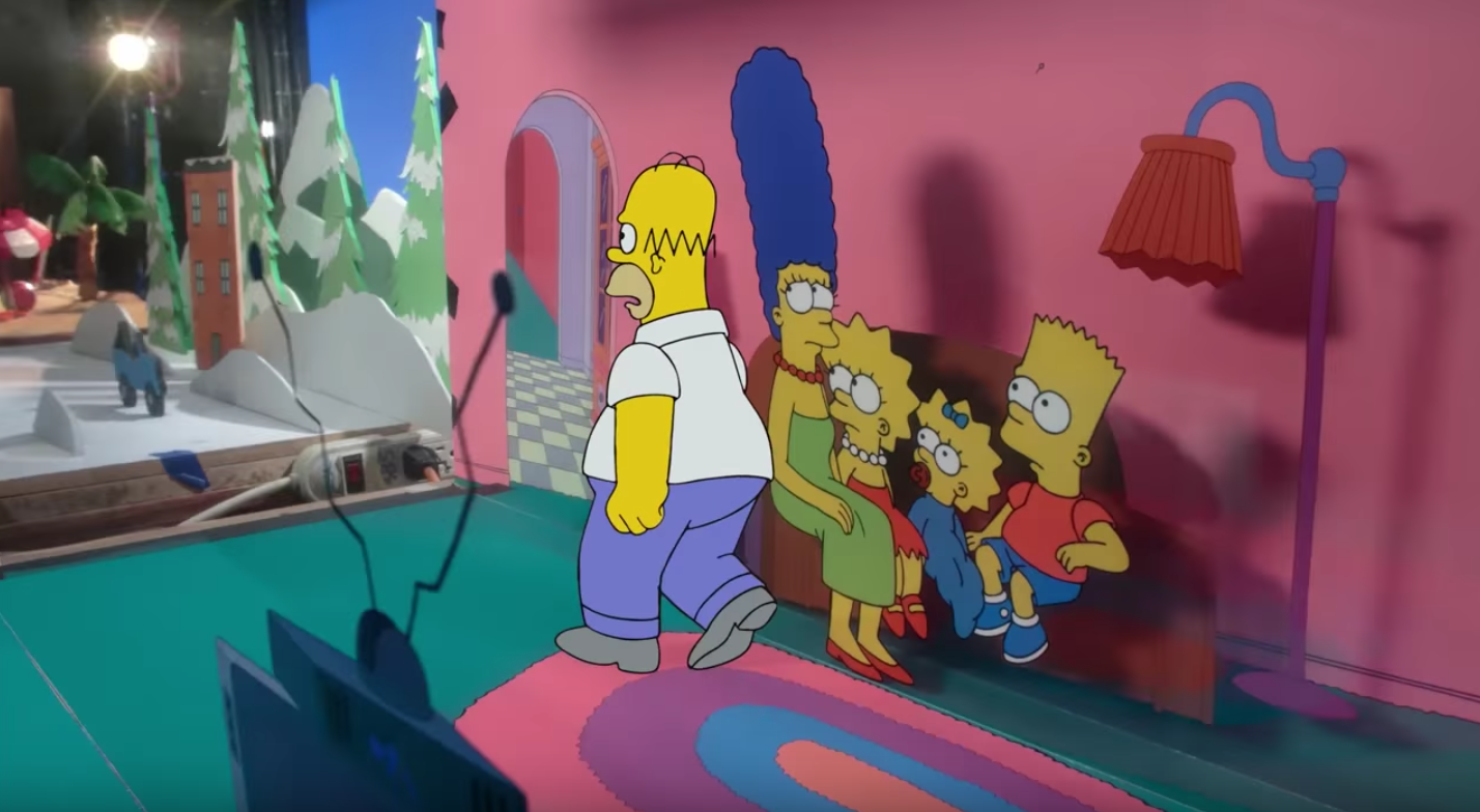 1428x784 Robot Chicken Creates Couch Gag - The Simpsons Sailboat Painting