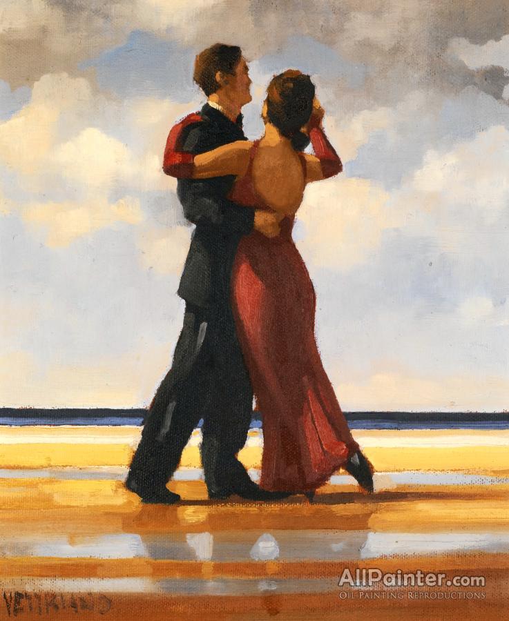 737x900 Jack Vettriano Study For The Singing Butler Oil Painting - The Singing Butler Painting