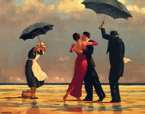 600x470 The Singing Butler (Open Edition) By Jack Vettriano - The Singing Butler Painting