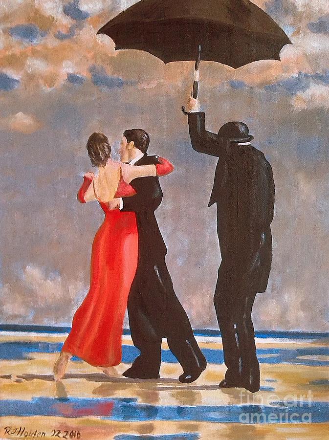 673x900 The Singing Butler Crimson - The Singing Butler Painting
