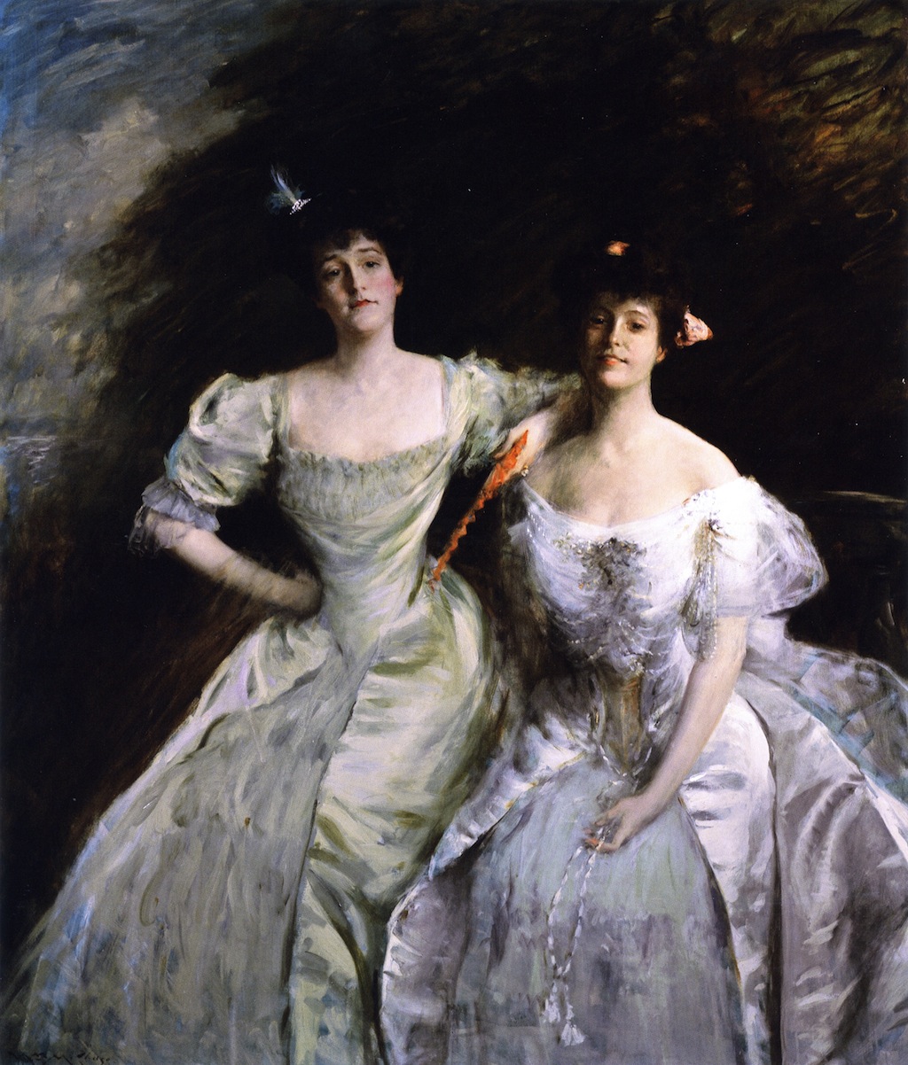 1024x1202 The Sisters Painting William Merritt Chase Oil Paintings - The Sisters Painting