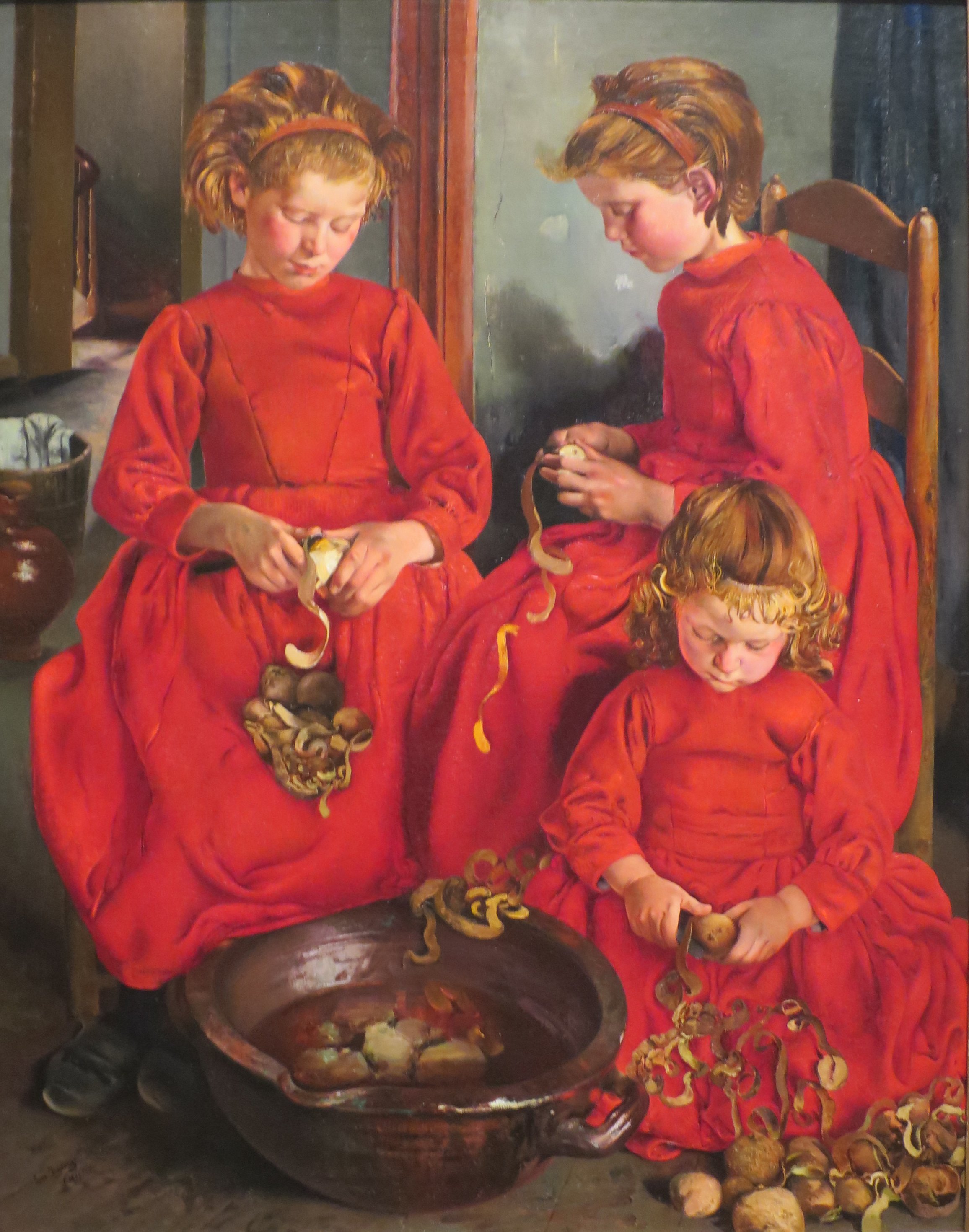 2312x2940 Filethe Three Sisters By 1896.jpg - The Sisters Painting