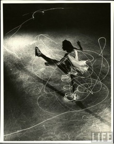 371x467 Painting With Light - The Skater Painting