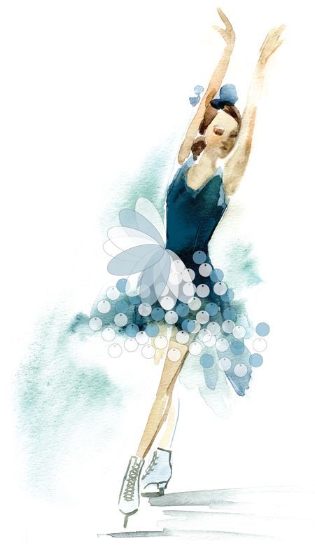 450x792 Pin By Rinkae On Patinage Olympics, Katarina Witt - The Skater Painting