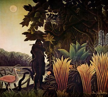 359x323 Henri Rousseau The Snake Charmer Oil Painting - The Snake Charmer Painting