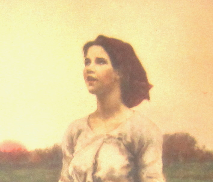 709x606 The Song Of The Lark Women's Window - The Song Of The Lark Painting