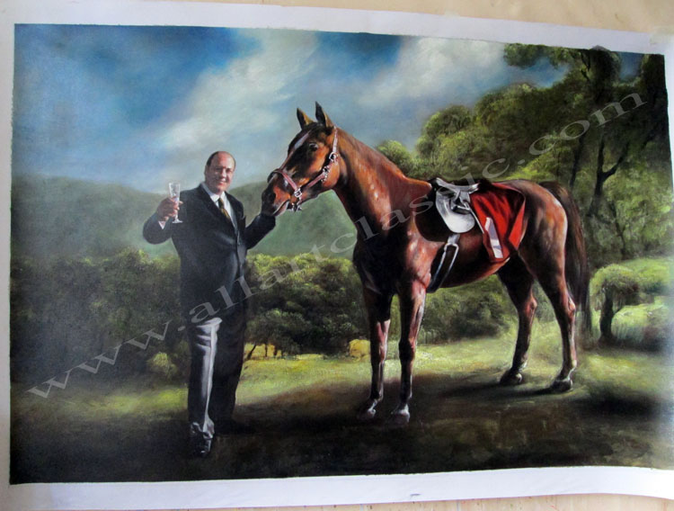 750x568 Reproductions Custom Painting - The Sopranos Painting