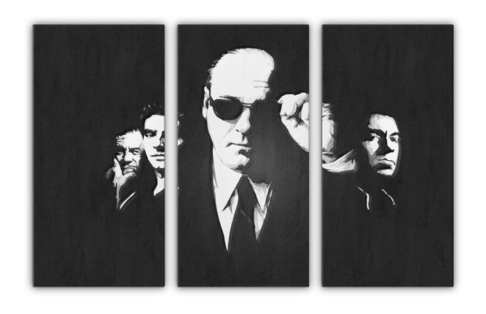 700x453 The Sopranos Canvas Painting - The Sopranos Painting