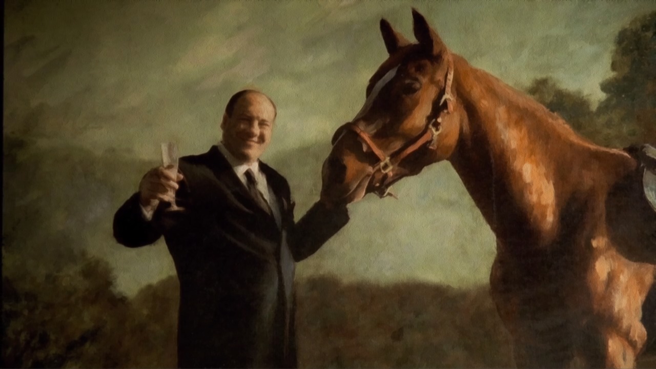 1280x720 Michael Belong - The Sopranos Painting