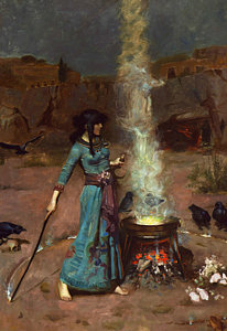 206x300 Sorceress Paintings Fine Art America - The Sorceress Painting