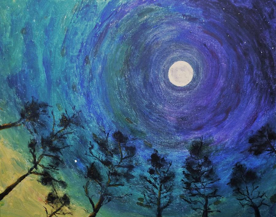 900x708 Morning Star Painting By Nigel Radcliffe - The Star Painting