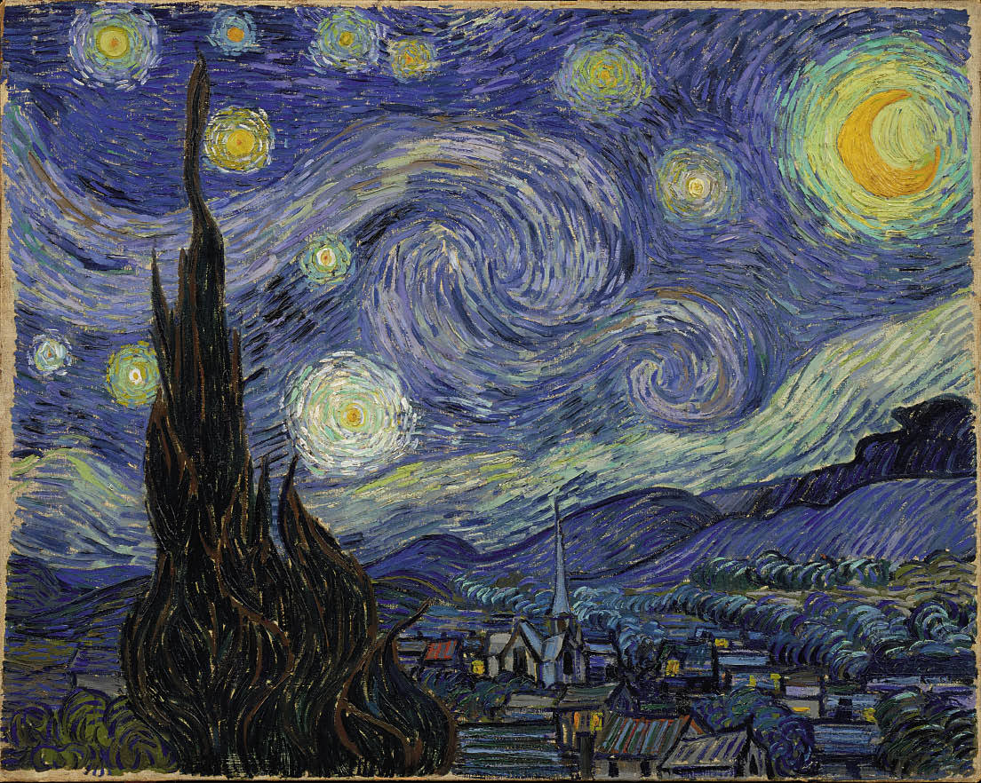 1104x882 Under The Stars The Spectator - The Star Painting