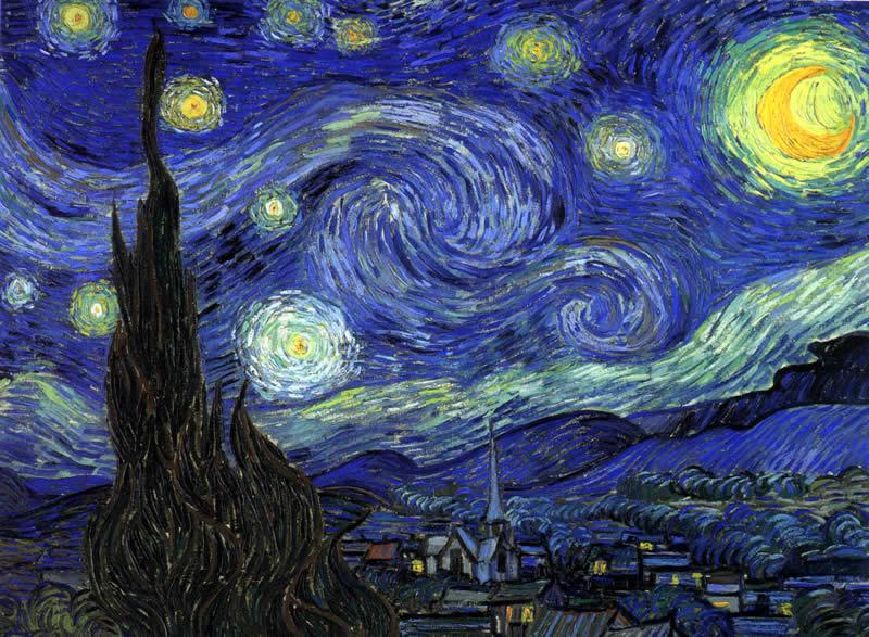 800x587 Vincent Van Gogh The Starry Night Painting Framed Paintings For Sale - The Star Painting