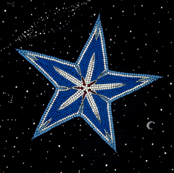 600x597 Cliff Smith Originals Stars Painting - The Star Painting