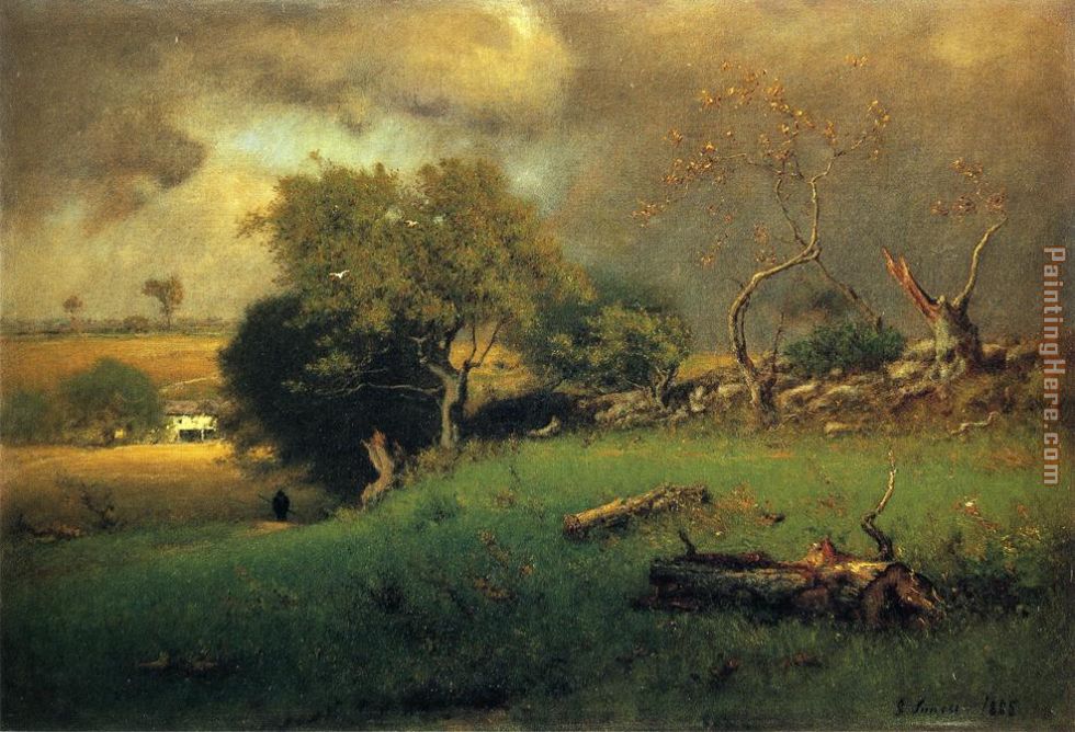 980x668 George Inness The Storm Painting Anysize 50% Off - The Storm Painting