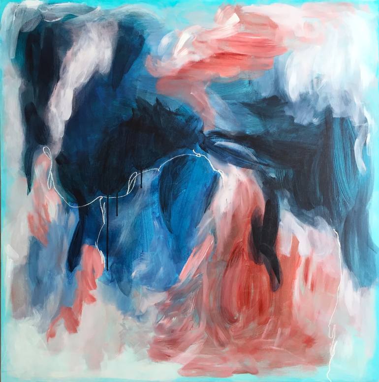 770x777 Saatchi Art The Calm Before The Storm Painting By Cristina Getson - The Storm Painting
